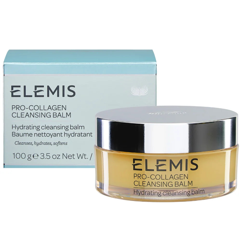 ELEMIS Pro-Collagen Cleansing Balm – 100g | Hydrating Facial Cleanser & Makeup Remover