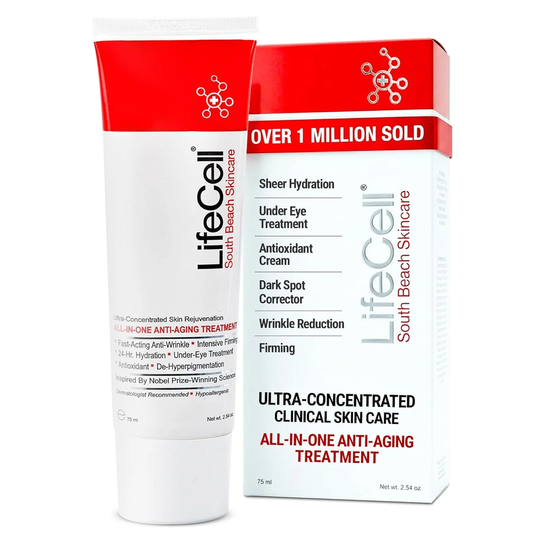 LIFECELL Anti-Aging Cream | Advanced Anti-Ageing Facial Moisturizer